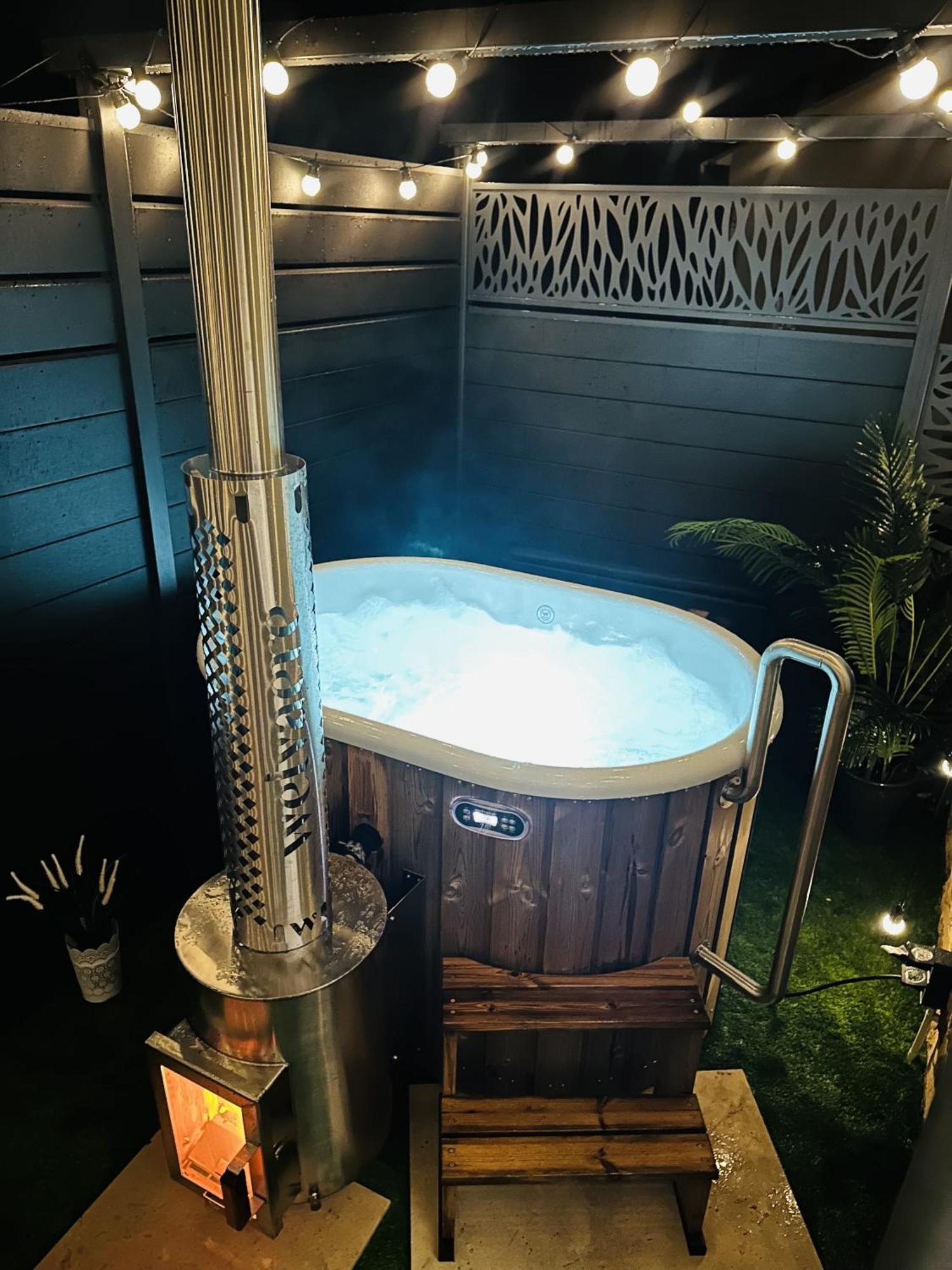 La Cabane Spa Saint-Laurent-d'Andenay Экстерьер фото